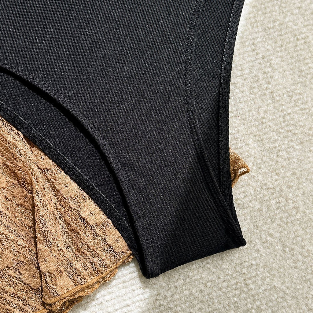 4-Piece Sexy Lace Mesh Bikini Set | ZAKAPOP