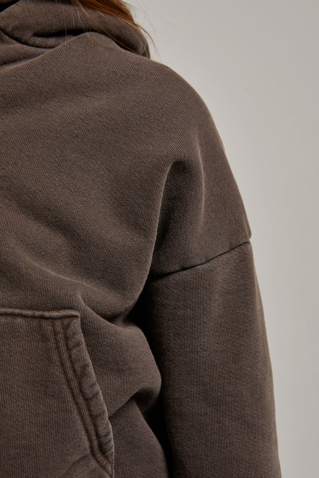 Rosie Cropped Zip-Up Hoodie