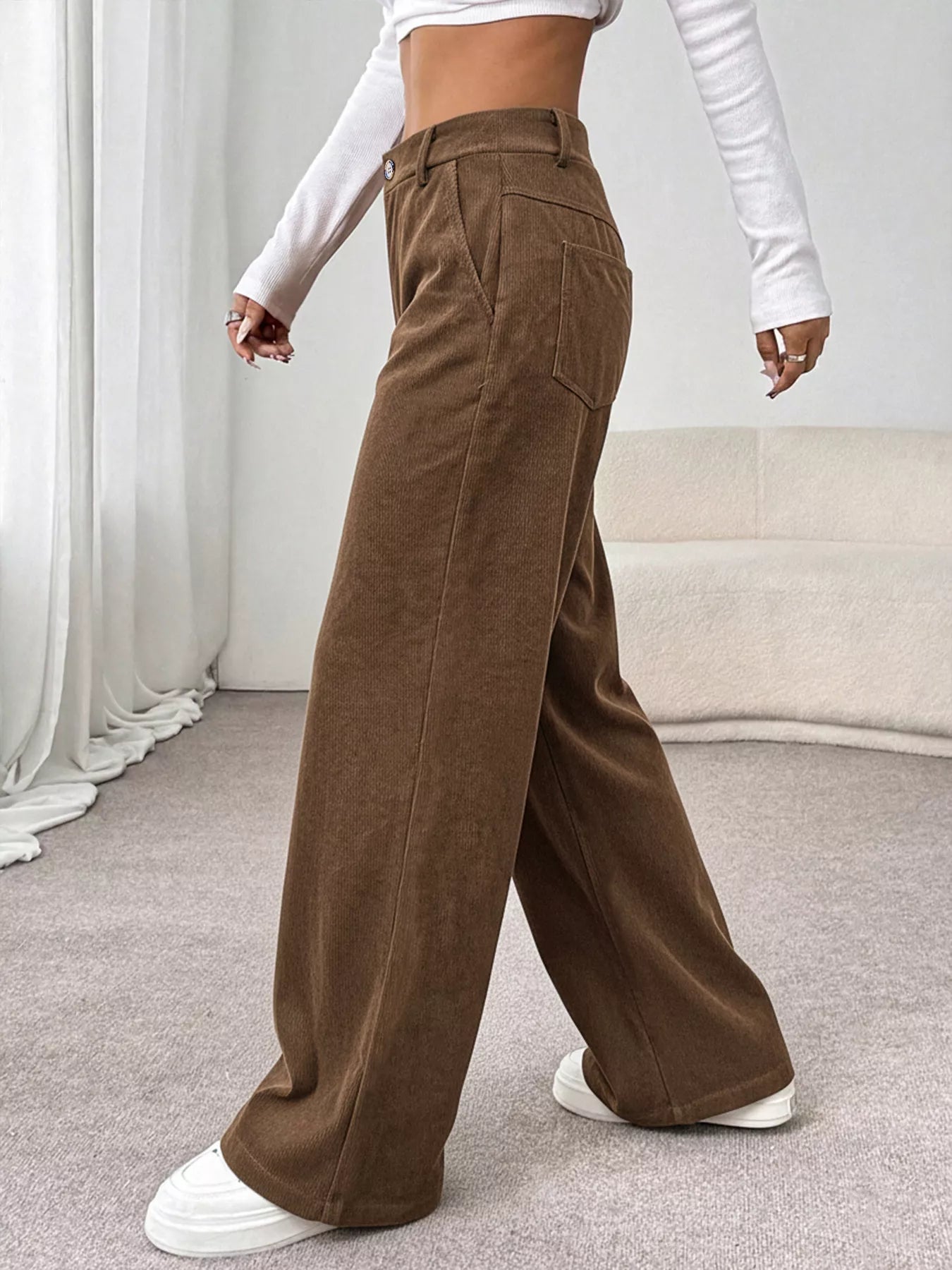Wide Leg Casual Pants